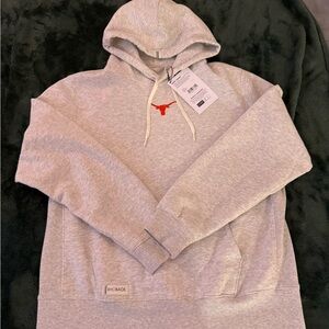 Rhoback Collegiate Hoodie - Texas Heather - Ivory